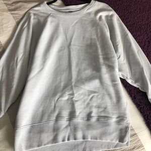 Aerie Light Blue Long Sleeve Sweater